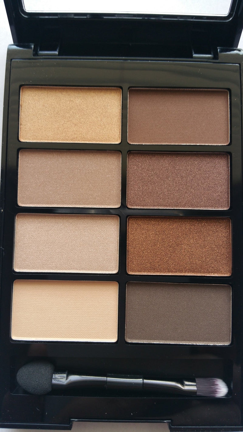 Beauty UK PRO HI-TECH Maximum Intensity and Long-Lasting Formula - Professional Eyeshadow Palette no.1 for Warm Neutral/Nude Makeup, Natural Beauty - BeesActive Australia