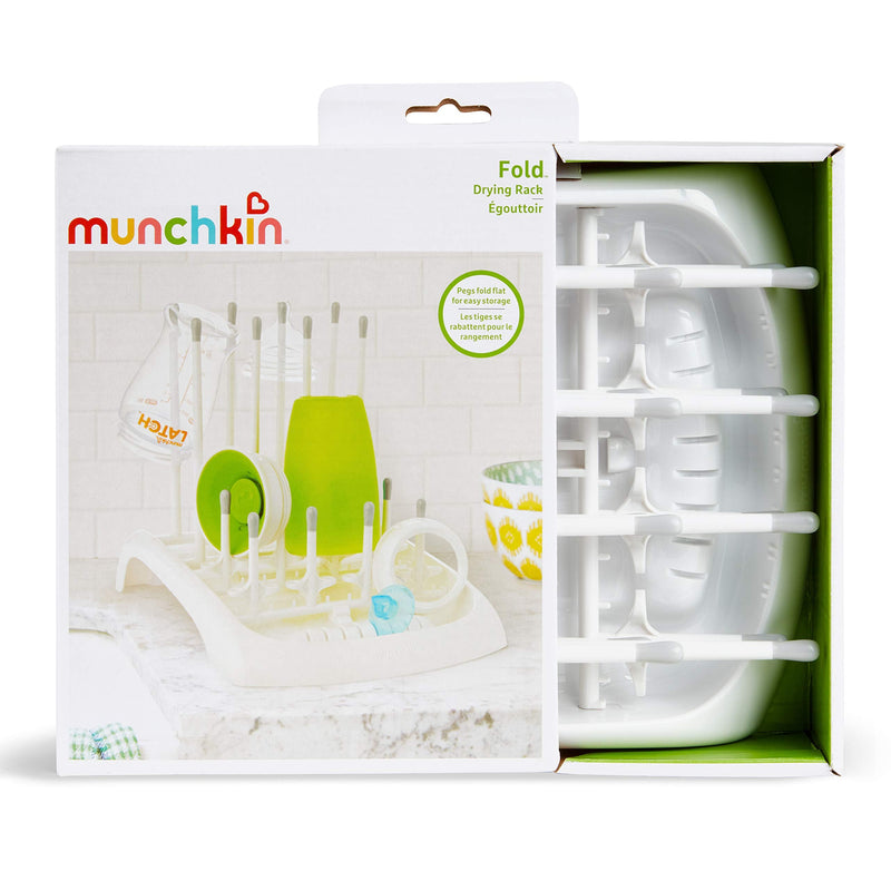 Munchkin Deluxe Bottle Drying Rack Ideal for Bottles, Teats, Cups, Pump Parts and Accessories - BeesActive Australia