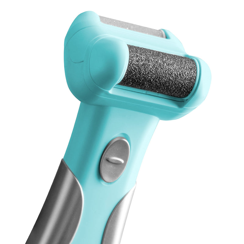 Personal Pedi Duo by Esplee- Powerful Electric Foot File and Callus Remover with Diamond Particles For Dry, Cracked, Dead Skin on your Heels and Feet. – Turquoise – As Seen On TV - BeesActive Australia