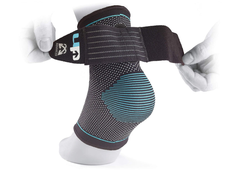 Ultimate Performance Advanced Ultimate Compression Achilles Gel Support, S/M, Black/Blue - BeesActive Australia