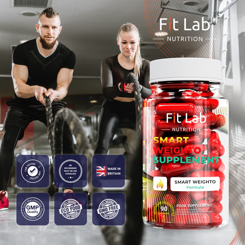 FIT LAB -90 Capsules - for Women & Men - W.eighto M.anagemen.t - 45 Days Supply - BeesActive Australia