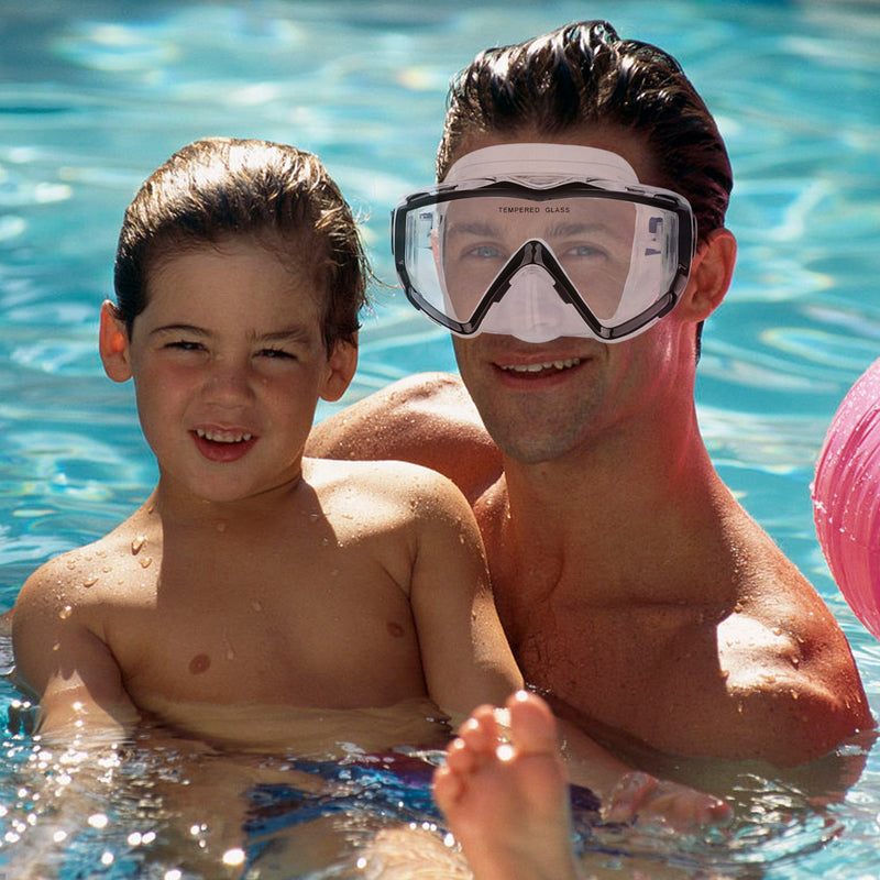 AQUA A DIVE SPORTS Scuba Snorkeling Dive Mask for Scuba Diving Snorkeling Free Diving 180°View - BeesActive Australia