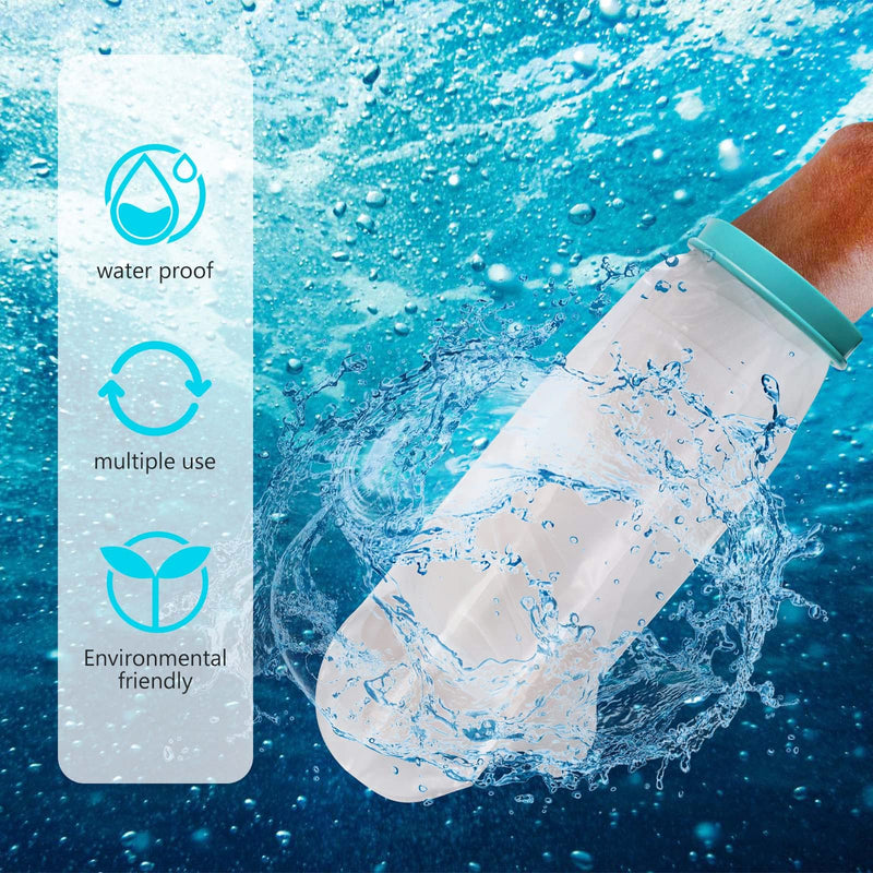 Waterproof Cast Cover Arm, Waterproof Arm Cover for Shower, Waterproof Cast Cover Arm Adult, Plaster Cast Waterproof Cover Arm for Bandages, Plasters, Waterproof Hand Cover for Shower, for Adult, Kids - BeesActive Australia