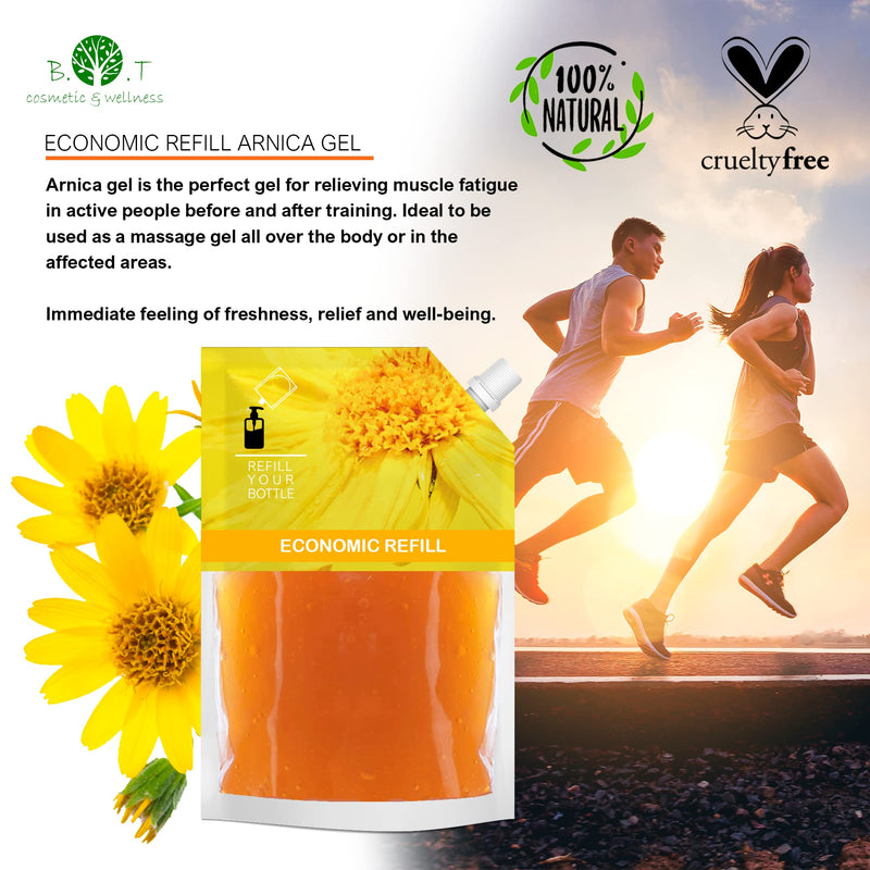 Arnica Montana Gel 90% Concentrate - 100% Natural Plant Extract directly from the Arnica Flower - NOT based on Floral Water - Economy Format 250 ml - BeesActive Australia