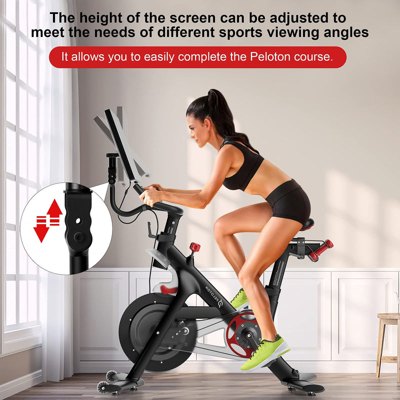 COOLWUFAN 360 Degree Rotate Screen Adjuster for Peloton Bike, Upgraded Screen Swivel for Peloton, Accessory to Turn Peloton Bike Screens, Accessories for Peloton (Not Compatible with Peloton Bike +) - BeesActive Australia