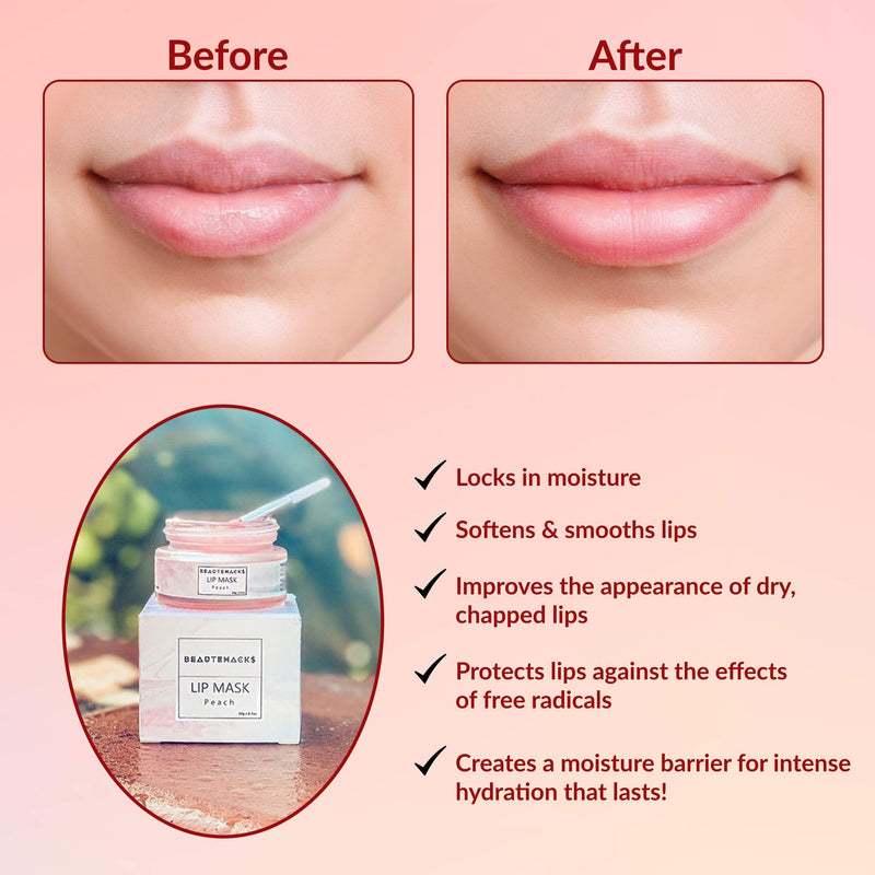 YuGlo Moisture & Collagen Booster Lip Sleeping Mask I Treatment to Restore, Hydrate & Plump Dry, Chapped Lips - BeesActive Australia