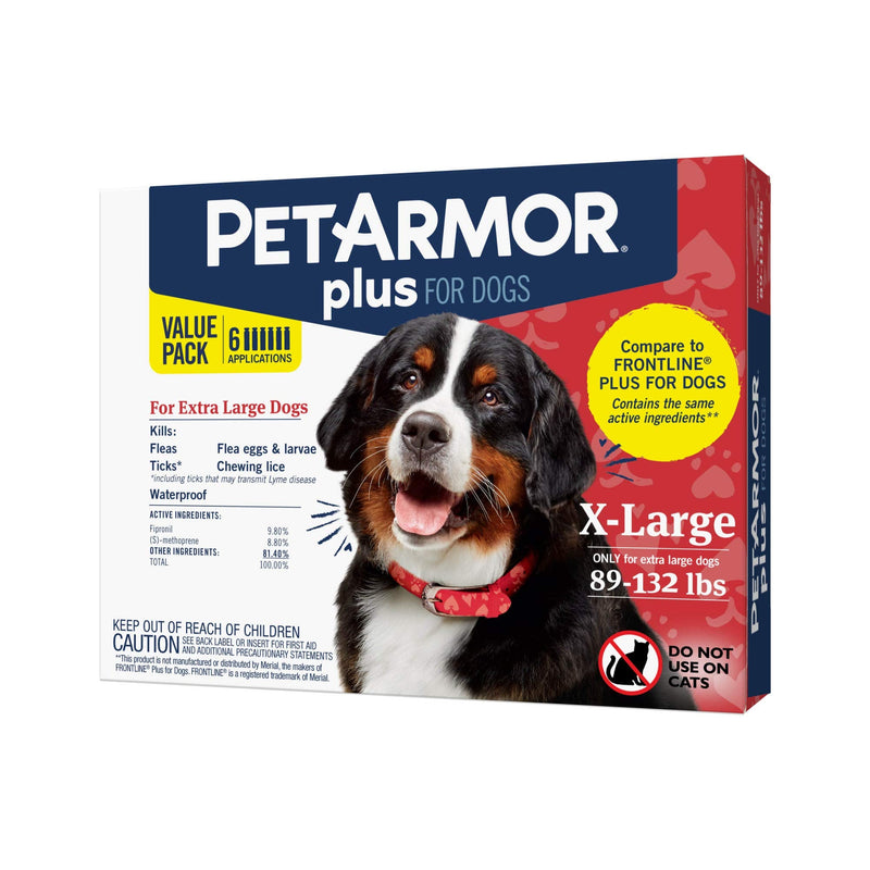 PetArmor Plus Flea & Tick Squeeze-On Dog 89-132 lbs. .11 LB - BeesActive Australia