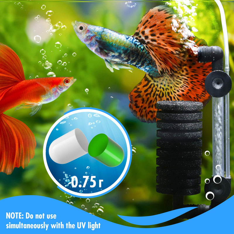 Beseder Bio Starter Aquarium Booster Fish Tank Water Cleaner Digester of Excess nutrients Makes Water Healthy Reduces The Amount of Nitrite and Ammonia Reduces The Need for Aquarium Cleaning - BeesActive Australia