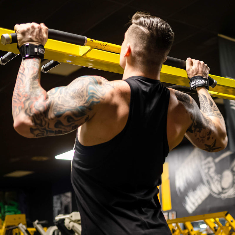 Krato Kevlar Lined Versatile Lifting Straps | Grips Bands Pink Large - BeesActive Australia