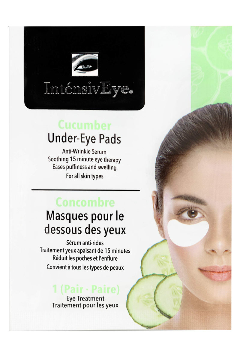 IntensivEye Puffy Eyes Treatment Cooling Cucumber Under Eye pads - 5 Count - BeesActive Australia