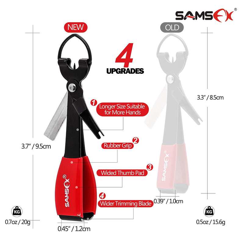 SAMSFX Quick Knot Tool and Fly Fishing Tippet Spool Holder Necklace Lanyard Combo Breakaway Lanyard & Black Knot Tool - BeesActive Australia