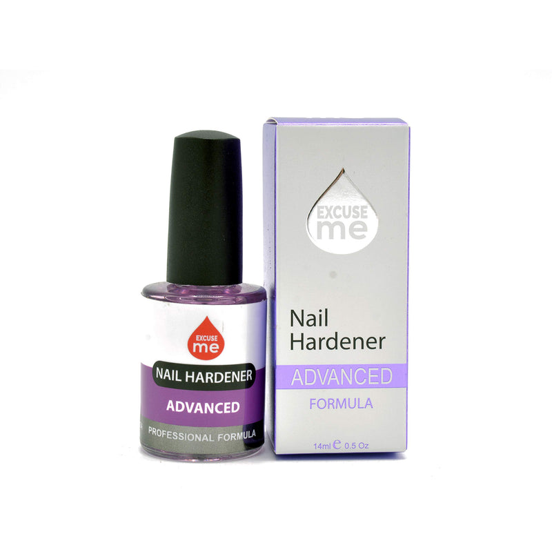 Excuse Me Nail Hardener Advanced Formula Strengthener Nail Growth System 0.5 oz (Pack of 2) Pack of 2 - BeesActive Australia