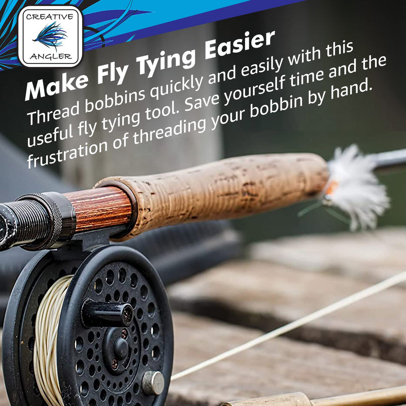 Creative Angler Bobbin Threader for Fly Tying, Fly Fishing Flie or Lure Making Tool - BeesActive Australia