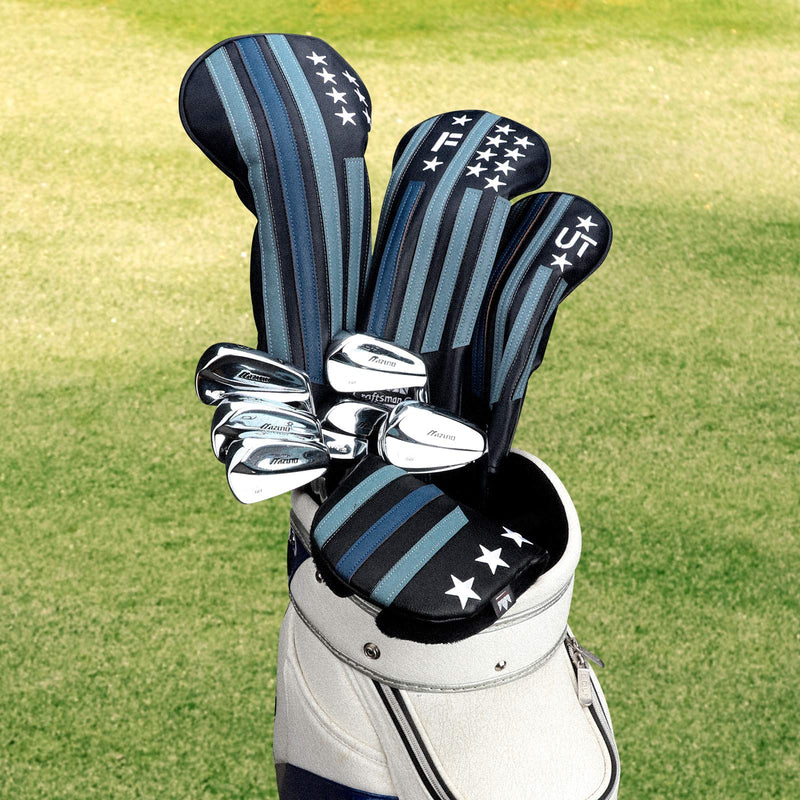 Craftsman Golf Blue Strips Mallet Putter Headover for Center Shaft Putters Especially for Odyssey Backstryke or T Shape Putter - BeesActive Australia