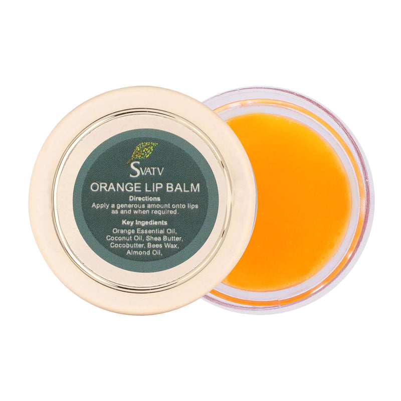 SVATV All Purpose Herbal Salve Lip Balm II Orange Flavour II 0.5 Oz, 15g - BeesActive Australia