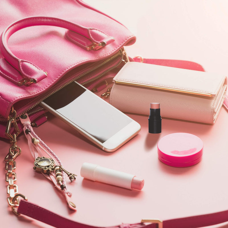 BaeBlu Organic Cheek Tint, 100% Natural Vegan Gluten-Free Cream Blush Stick, Made in USA, Rosé Rosé - BeesActive Australia