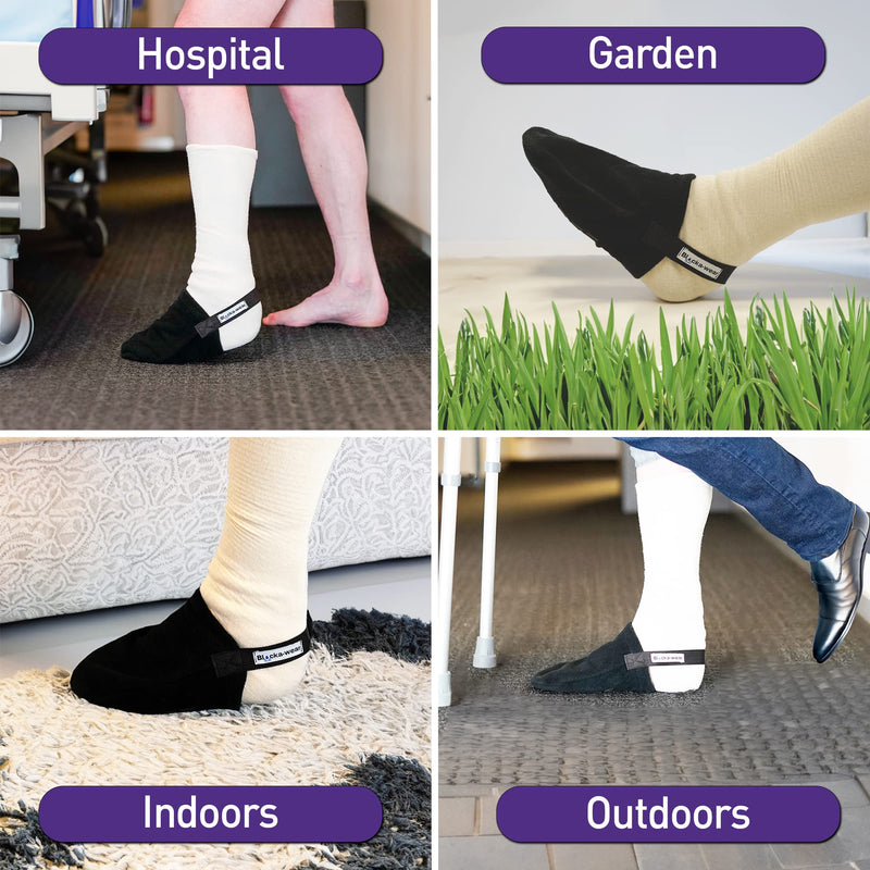 Blocka-wear Cast Sock Over Cast - Pack of 2 – Leg Cast Toe Protector - Keep Toes Warm & Clean for Plaster Cast – Lightweight - Comes in 3 Sizes for Men & Women - Shoe Size UK 3-6 (EU 35-39) Shoe Size UK 3-6 (EU 35-39) - BeesActive Australia