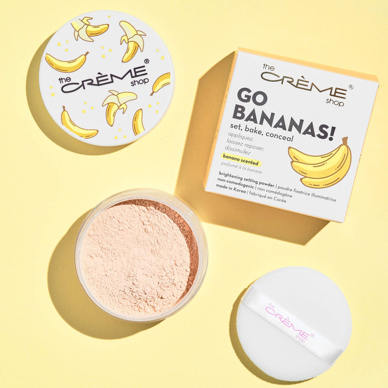 The Crème Shop | GO BANANAS! Banana Face Setting Powder - BeesActive Australia