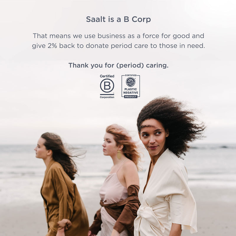 Saalt Soft Menstrual Cup - Super Soft and Flexible - Best Sensitive Cup - Wear for 12 Hours - Tampon and Pad Alternative (Regular Grey, Small Desert Blush) Regular Grey, Small Desert Blush 2 Count (Pack of 1) - BeesActive Australia