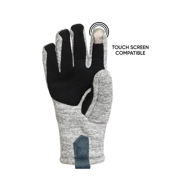 FOCO NFL Unisex-Adult NFL Team Logo Heather Grey Insulated Gloves Chicago Bears Small/Medium - BeesActive Australia