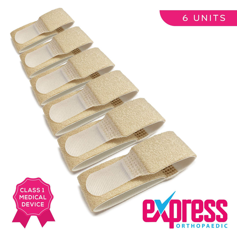Express Orthopaedic® - Medically Approved Finger Loop Support/Buddy Loop Straps - 6 Units - Regular Regular (Width:2cm) - BeesActive Australia