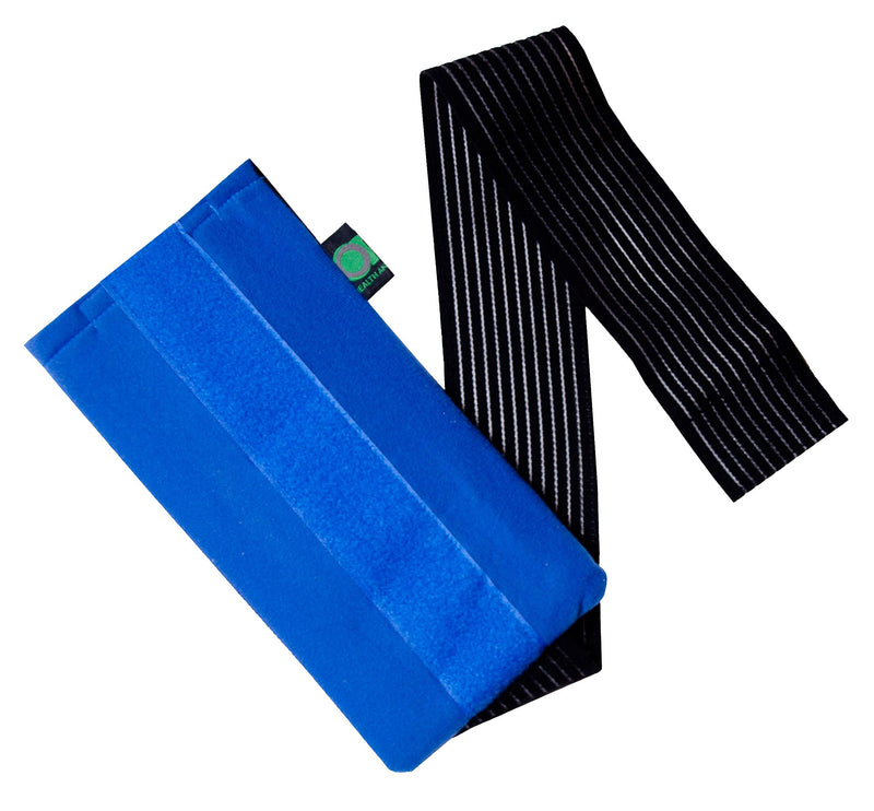 Heating Pad & Ice Pack. Relief for Knee Pain Microwavable Freezer Gel Pack Reusable Heat/Cold Wrap. - BeesActive Australia