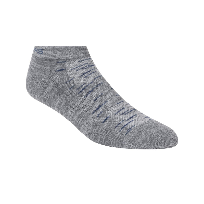Skechers Women's 6 Pack Low Cut Socks 9-11 Gray/Multi - BeesActive Australia