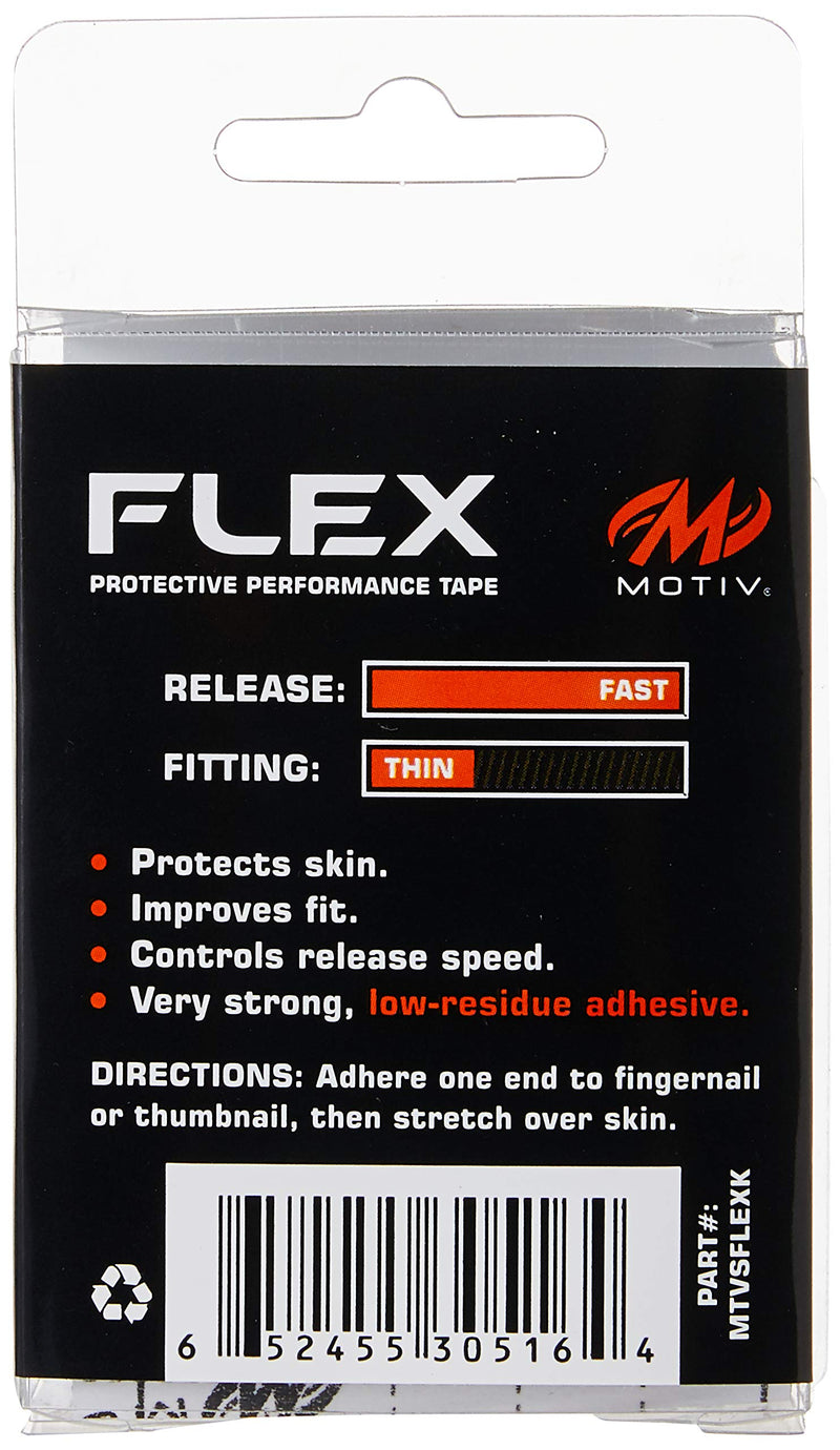 Motiv Flex Protective Performance Tape Black - Pre Cut 40 Pieces - BeesActive Australia