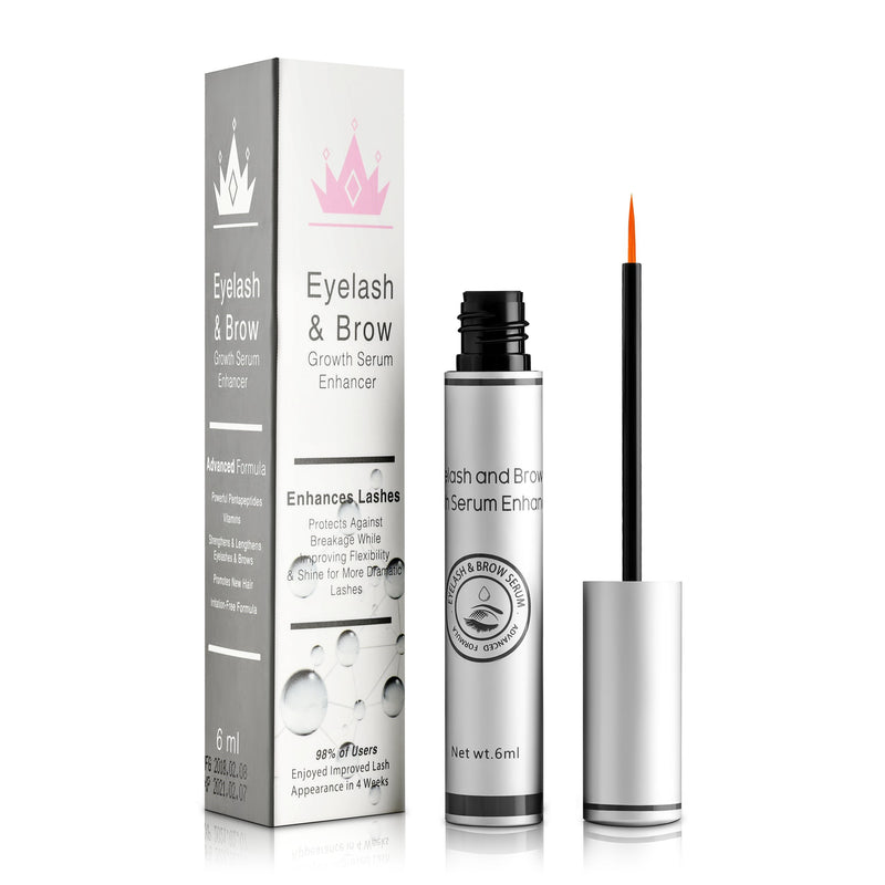 Natural Eyelash & Brow Growth Serum Booster Gives You Longer Natural Thicker Looking Eyelashes & Eyebrows | Conditions Repairs & Stimulates Healthy New Eyelash Growth & Eyebrow Growth - BeesActive Australia