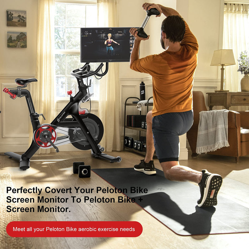 COOLWUFAN 360 Degree Rotate Screen Adjuster for Peloton Bike, Upgraded Screen Swivel for Peloton, Accessory to Turn Peloton Bike Screens, Accessories for Peloton (Not Compatible with Peloton Bike +) - BeesActive Australia