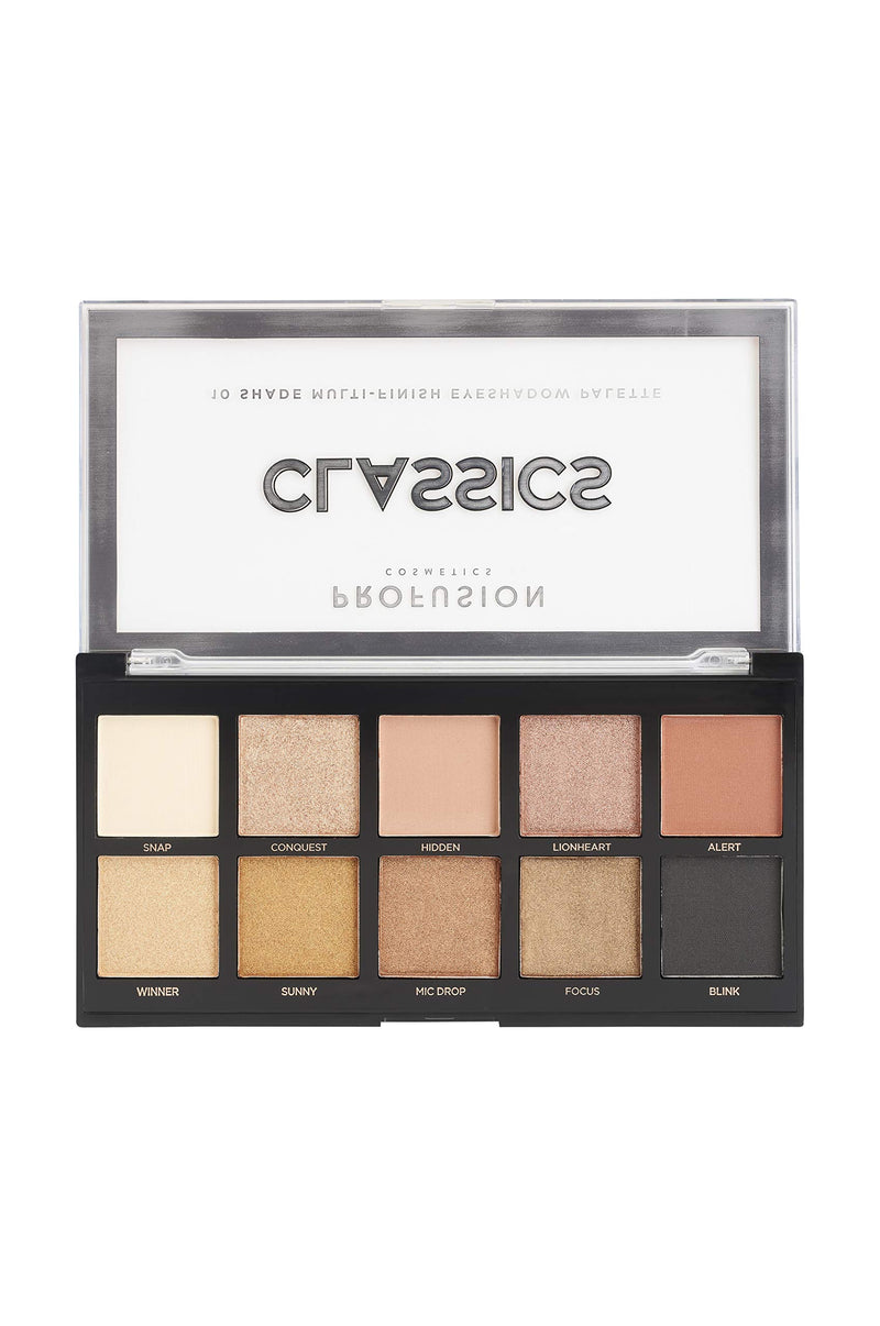 Profusion Cosmetics Mini Artistry 10 Shade Eyeshadow Palette, Classics - BeesActive Australia