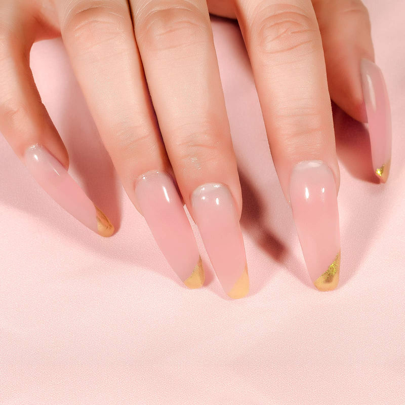 ROSALIND 60ml Soft Pink Poly Extension Gel, Poly Nail Gel of Nail Art decoration Acrylic Extension Nail gel easy to DIY use at home Only UV Lamp - BeesActive Australia