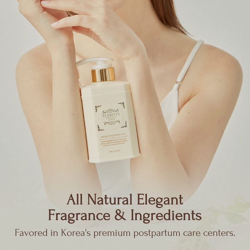 TEABLESS Antique Lotion 480ml | Face Moisturizer and Body Lotion for Men and Women | Korean Moisturizer Face and Body Skin Care Products | Skin Barrier Repair, Dry Skin, and Sensitive Skin Lotion - BeesActive Australia