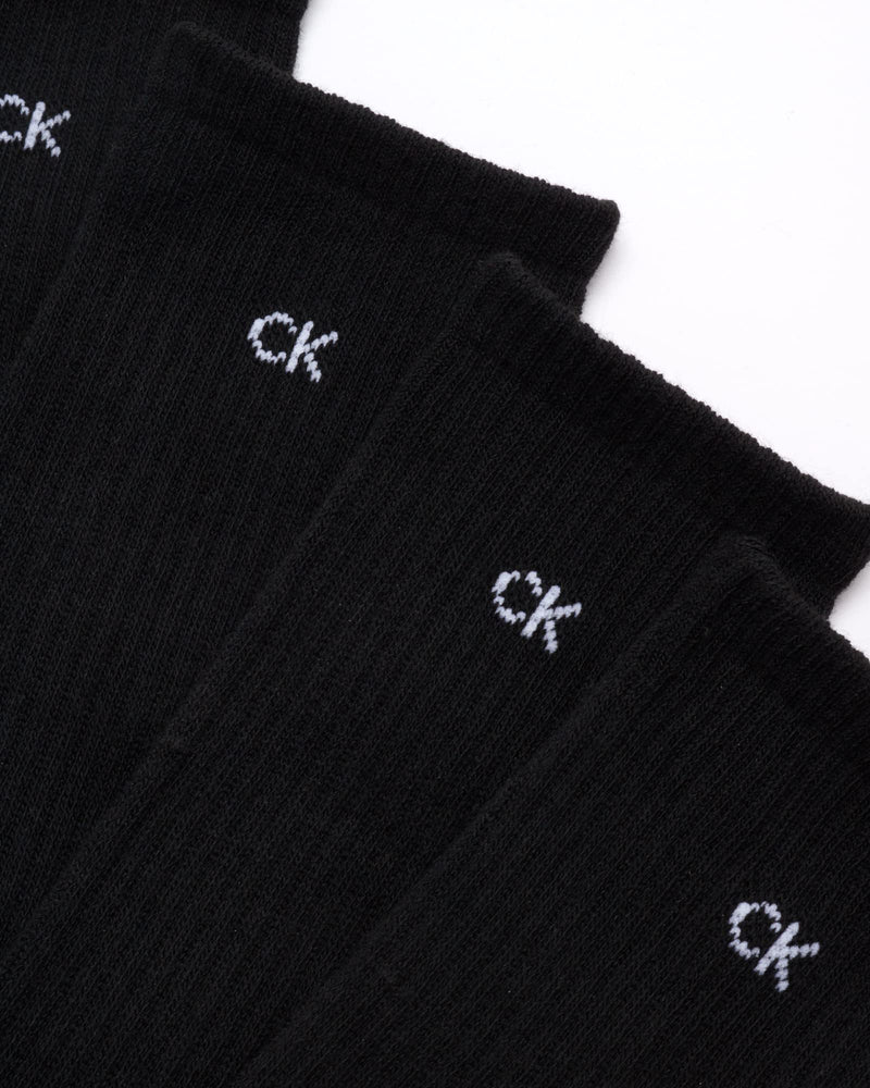 Calvin Klein Men's Athletic Socks - Cushion Crew Socks (10 Pack) Black 6-12.5 - BeesActive Australia