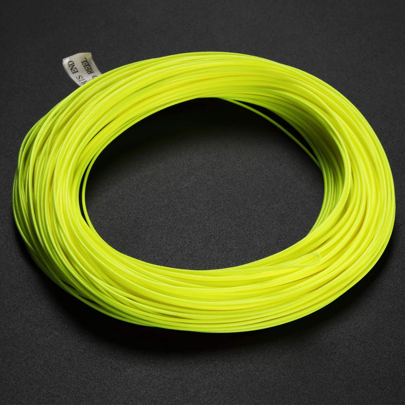 [AUSTRALIA] - SF Fly Fishing Floating Line with Welded Loop Weight Forward Fly Lines 90FT 100FT WF1 2 3 4 5 6 7 8 9 10 WT Fluro Yellow WF5F 100FT 