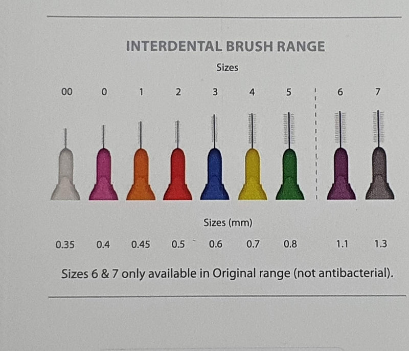 Stoddard Icon Red Standard Interdental Brush - 8 Bush Plus 2 Free Brush in 1 Pack - BeesActive Australia