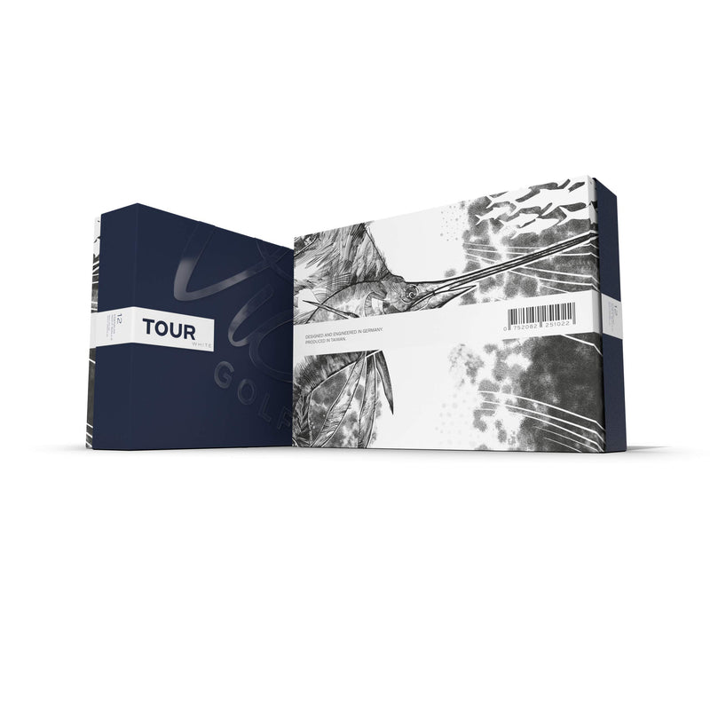 Vice Golf Tour White 2020 | 12 Golf Balls | Features: Excellent Short Game Spin, Straight Trajectory, Soft Feel | Profile: Designed for Casual Golfers - BeesActive Australia