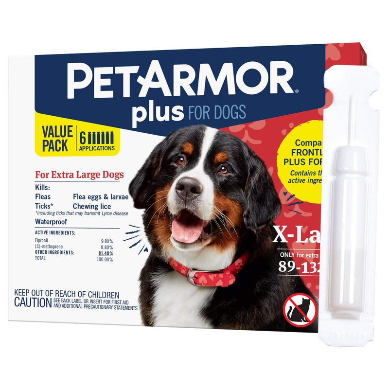 PetArmor Plus Flea & Tick Squeeze-On Dog 89-132 lbs. .11 LB - BeesActive Australia