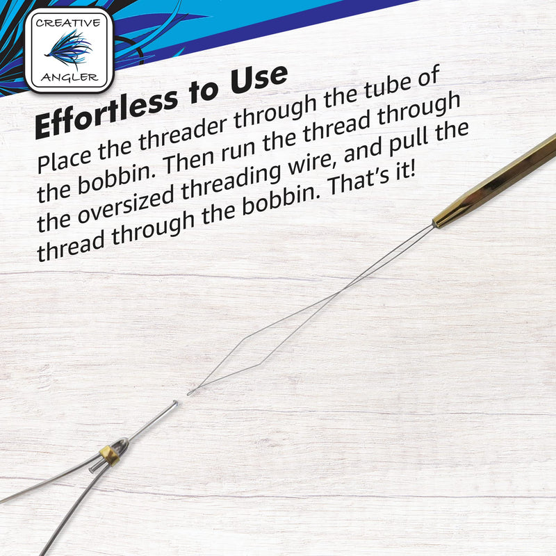 Creative Angler Bobbin Threader for Fly Tying, Fly Fishing Flie or Lure Making Tool - BeesActive Australia