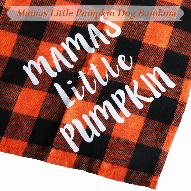 STMK Thanksgiving Day Dog Bandanas, 4 Pack Holiday Fall Plaid Dog Bandanas Scarf for Holiday Fall Thanksgiving Day Dog Puppy Costume - BeesActive Australia