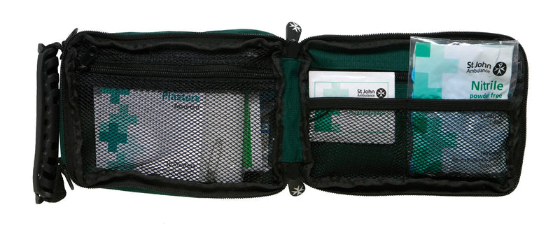 St John Ambulance Home First Aid Kit - Contains assorted Plasters & Dressings, Gloves, Bandages etc - For Home, Caravan, Office - BeesActive Australia