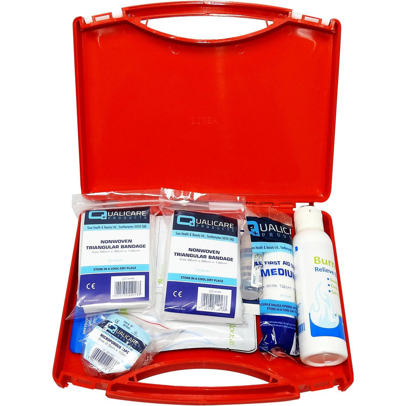 Qualicare MSD Compact Burns Scalds Burncare Emergency Home Travel School First Aid Kit - BeesActive Australia
