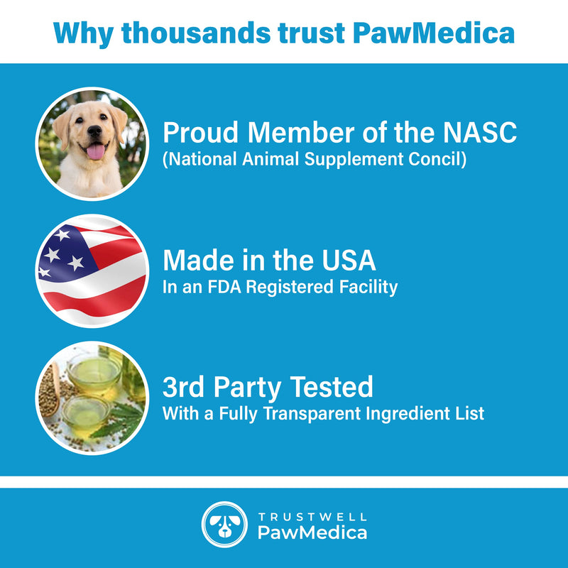PawMedica Stop Scooting Chews for Dogs - AnalGland Dog Constipation Chews - Recommended Dog Digestive Chews - Pumpkin for Dog Anal Gland Function - Anal Gland Supplement for Dogs 60 No Scooting Chews - BeesActive Australia