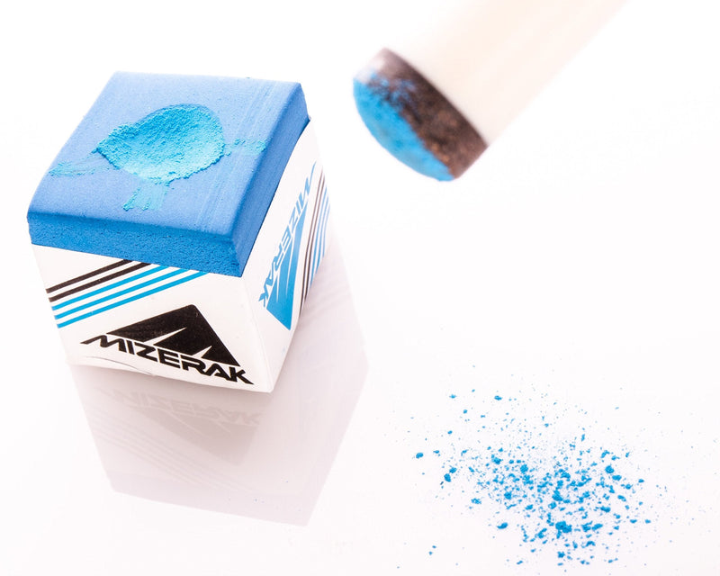 Mizerak Cue Chalk (6 Pack) blue , 0.90 x 3.10 x 4.70 inches - BeesActive Australia