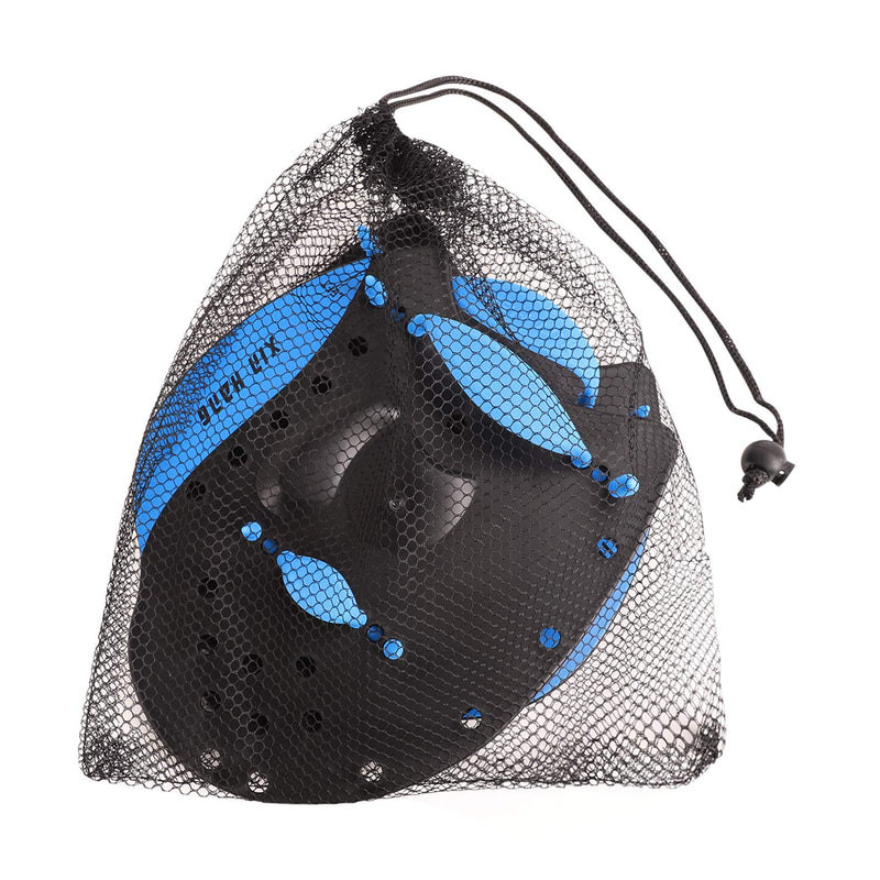 Swim Paddle Adjustable Swim Hand Paddle Training Power Swim Training Paddle Aid Flat Paddles Swimming Hand Fins for Kid Adult L for Adult with Big Hands - BeesActive Australia