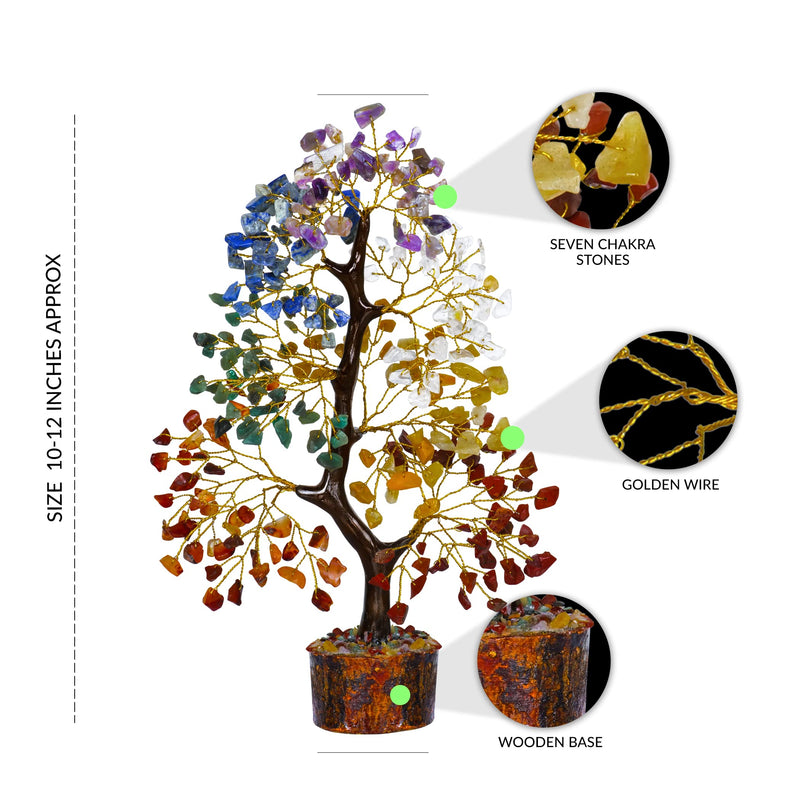 PYOR Chakra Crystal Tree, Gem Stones And Crystals, Spiritual Decor, Crystal Tree Of Life, Home Decor Gifts, Crystals Tree, Money Tree, Healing Crystal Gifts, Chakra Crystals, Crystals Gifts For Women Seven Chakra-gw - BeesActive Australia
