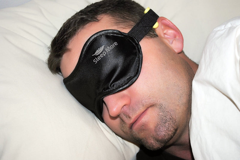 Sleep More Sleep Mask for Sleeping Disorders and Insomnia, Silver - BeesActive Australia