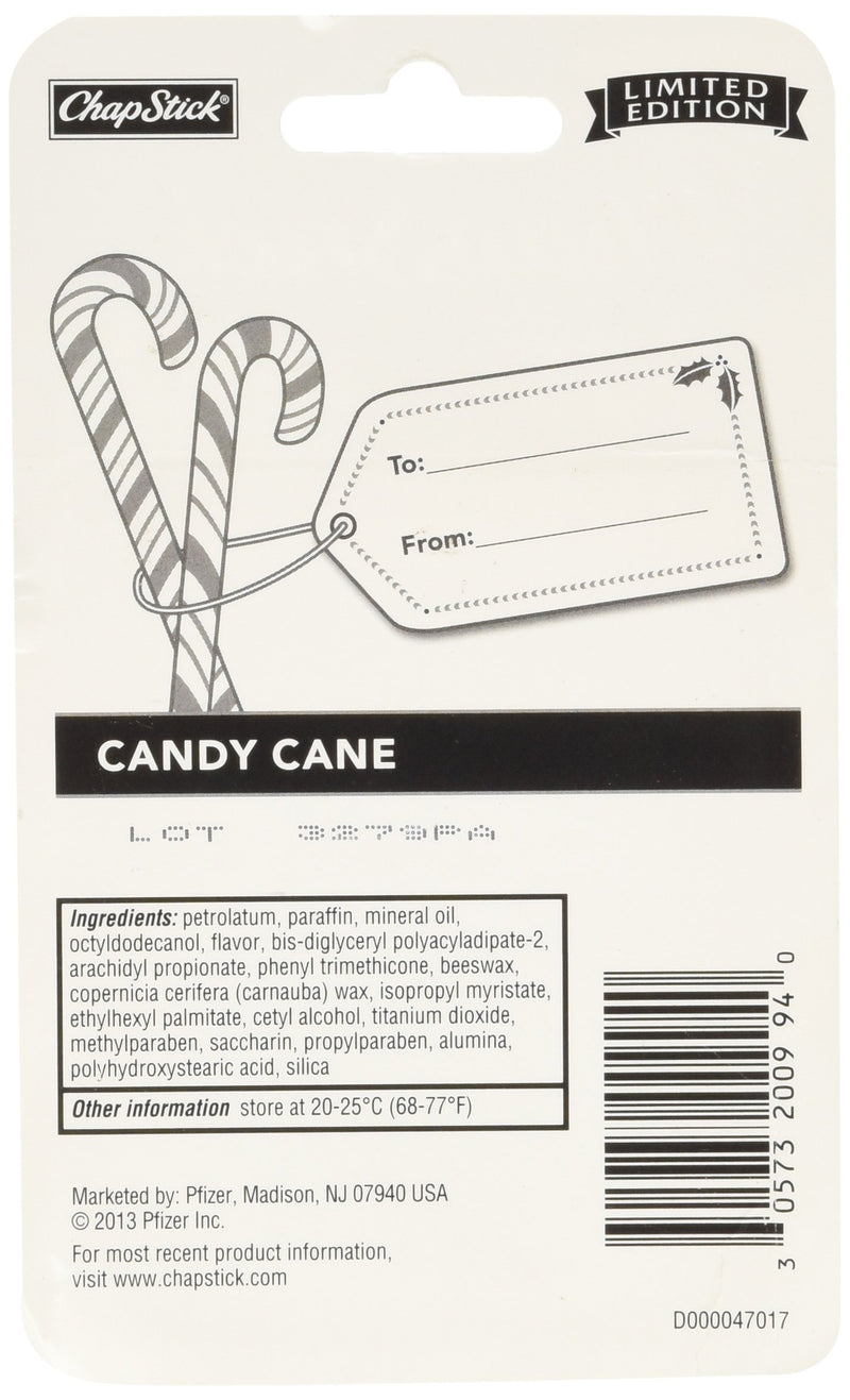 Chapstick Limited Edition Candy Cane a Pack of 3 - BeesActive Australia