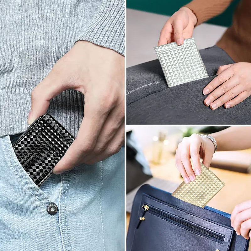 GVSAVY 3 Pieces Of Pu Leather Glasses Bags, Glasses Case, Suitable For Sunglasses, Sunglasses, Reading Glasses, Myopia Glasses, A Variety Of Colors Are Available, Suitable For Men And Women - BeesActive Australia
