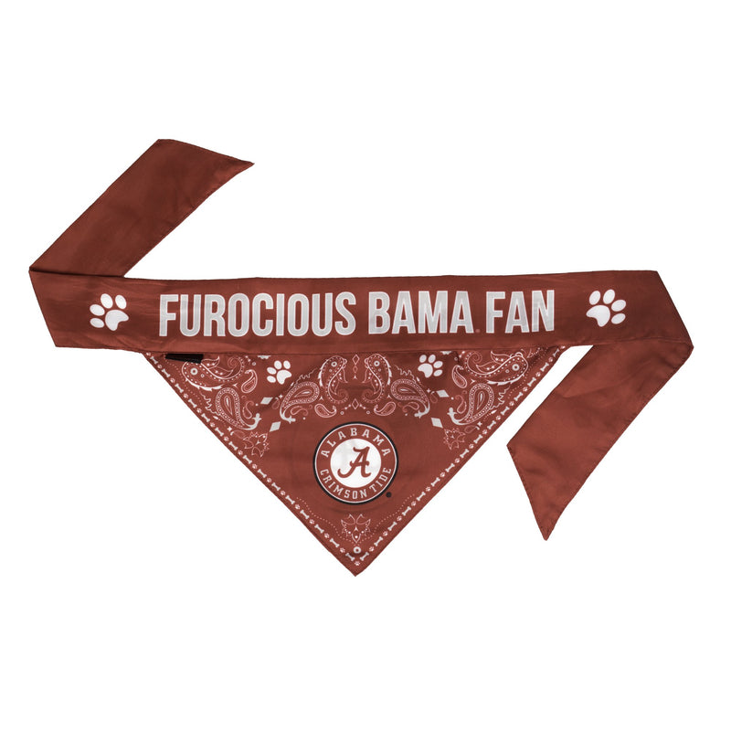 NCAA Pet Bandanna Alabama Crimson Tide X-Small - BeesActive Australia